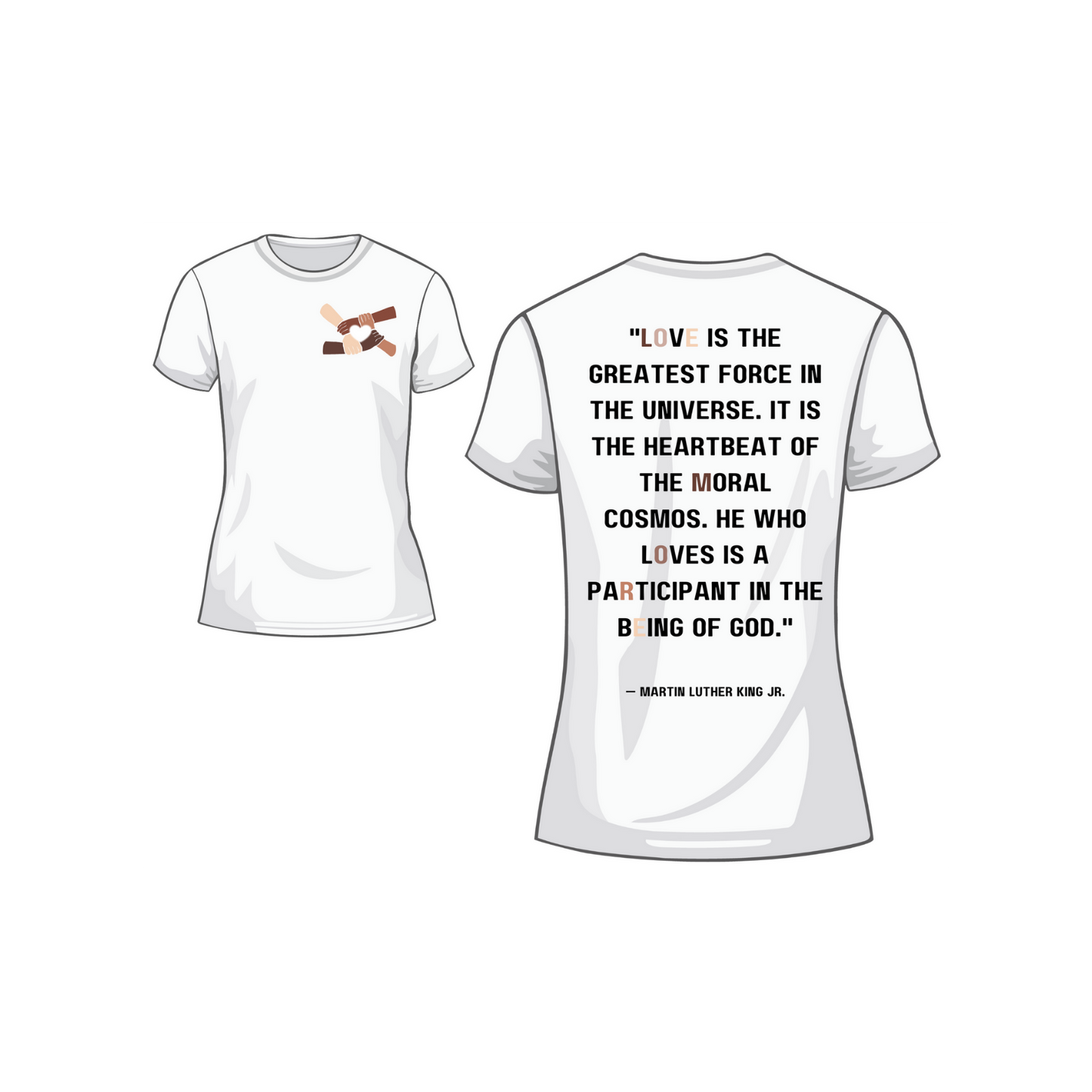 LoveMore MLK Quote Unisex