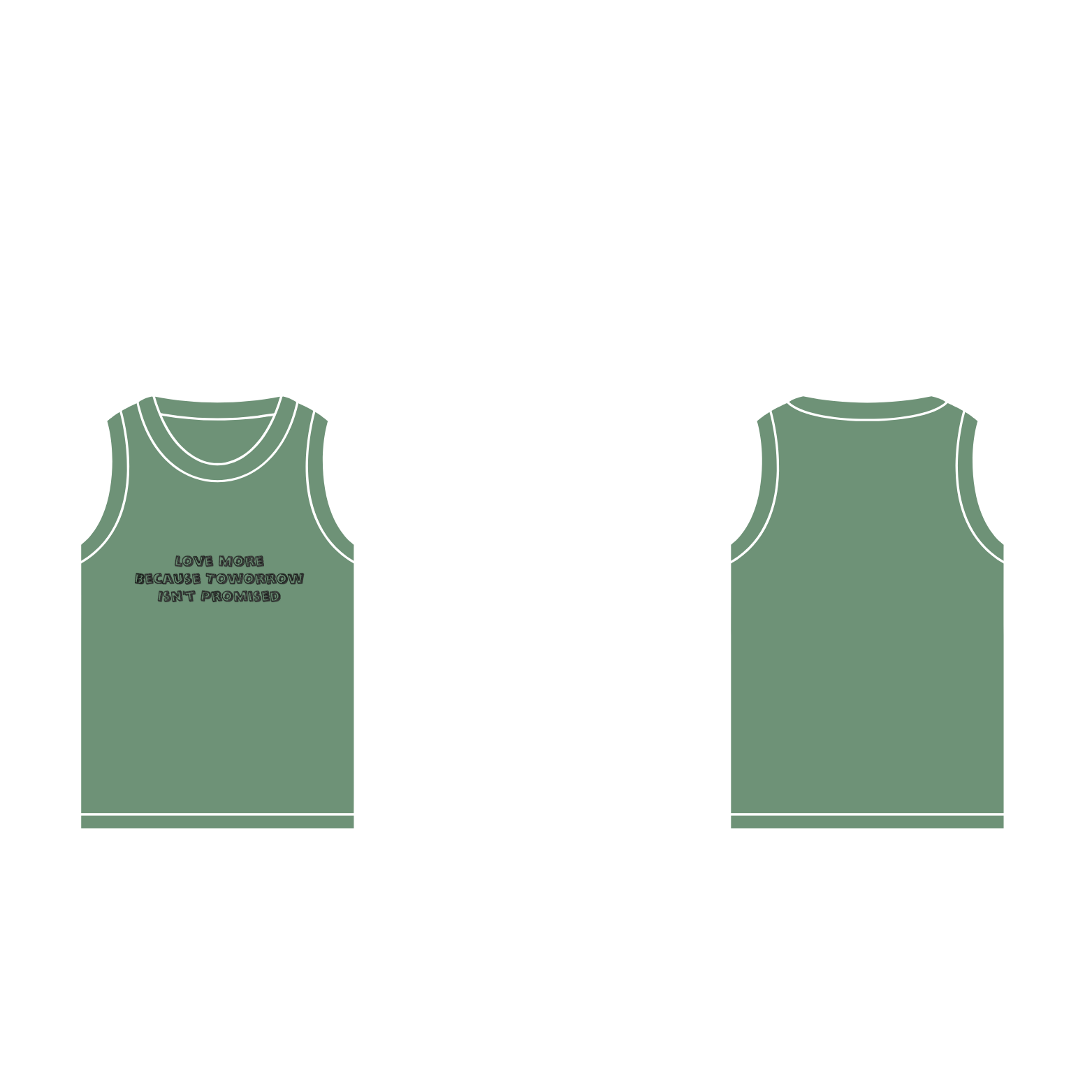 LoveMore Quote Activewear Tank