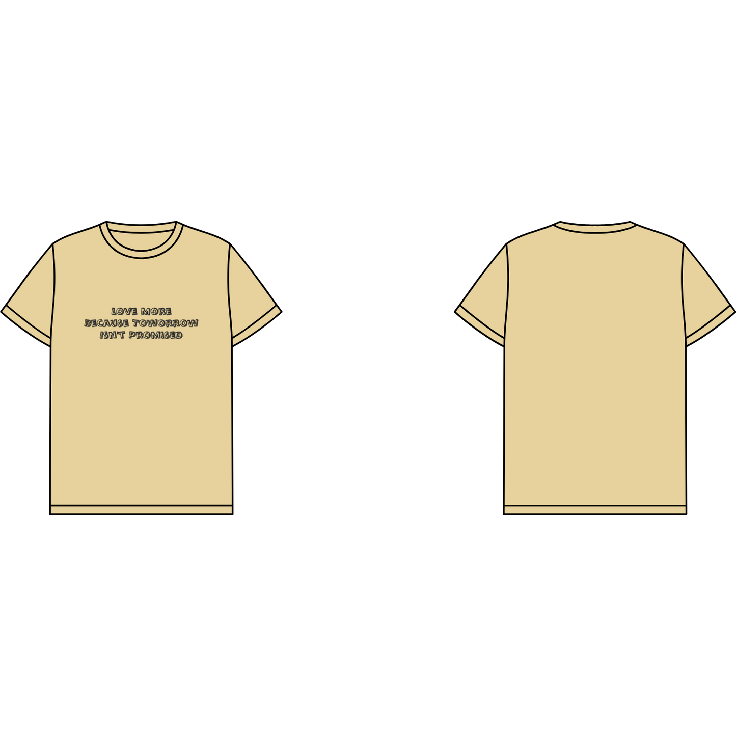 LoveMore Quote Tee