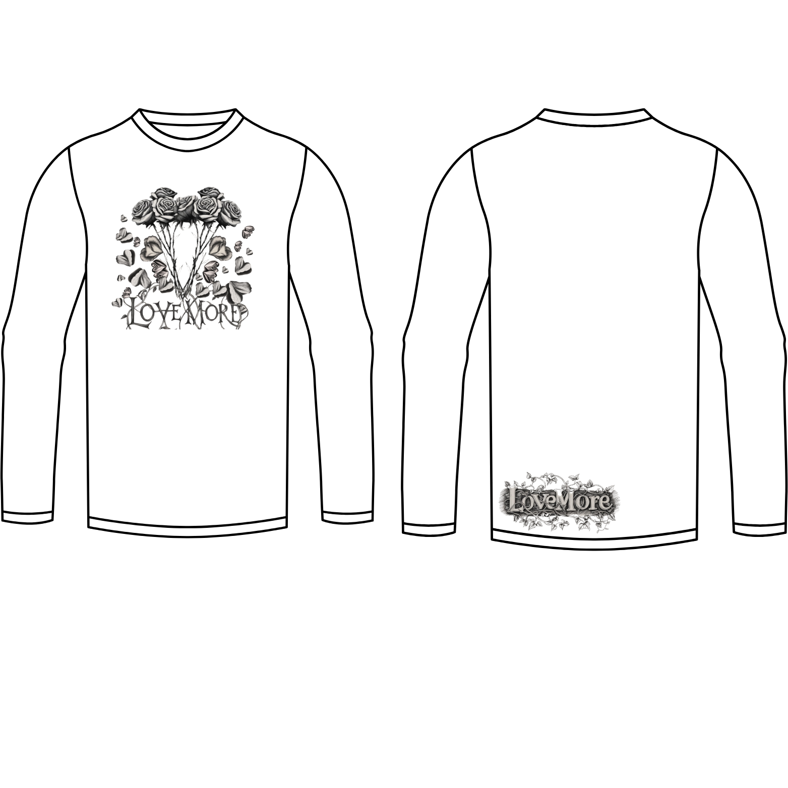 LoveMore Flowers Long Sleeve