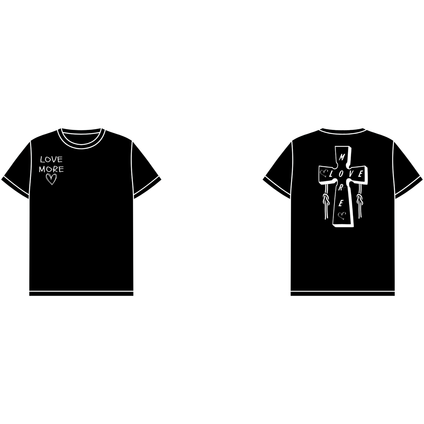 LoveMore Cross Short Sleeve Shirt Breathable