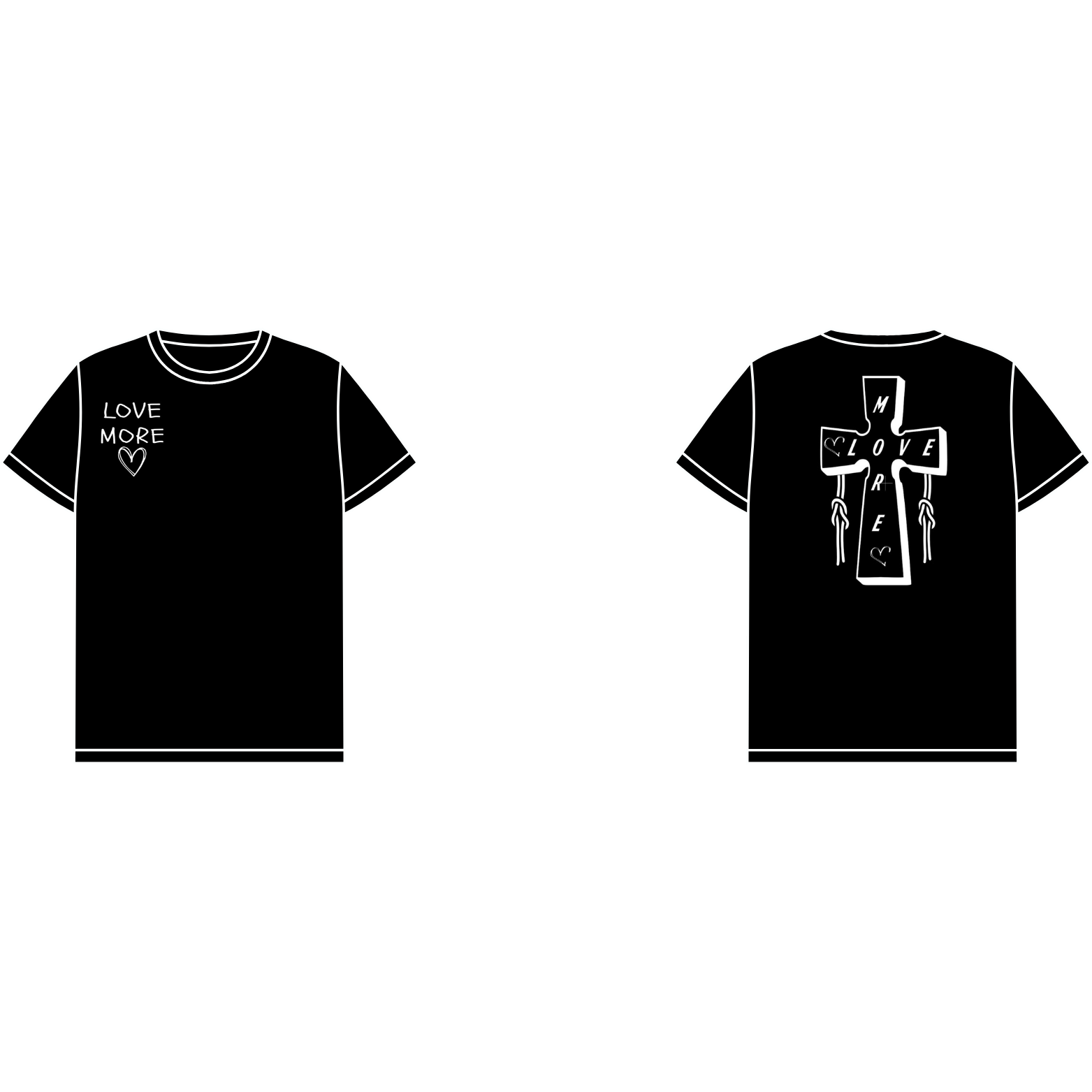 LoveMore Cross Short Sleeve Shirt Breathable
