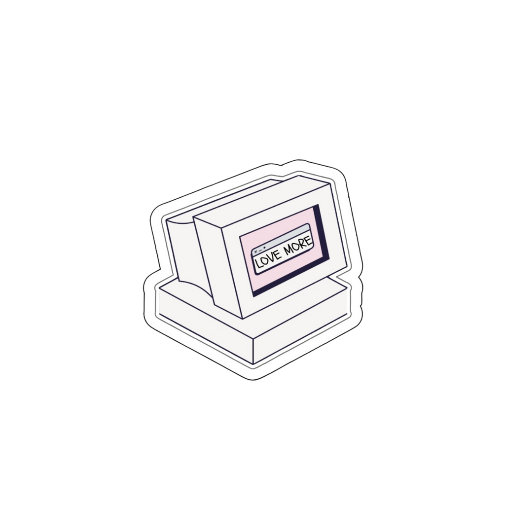 LoveMore Computer Sticker Pack of 5