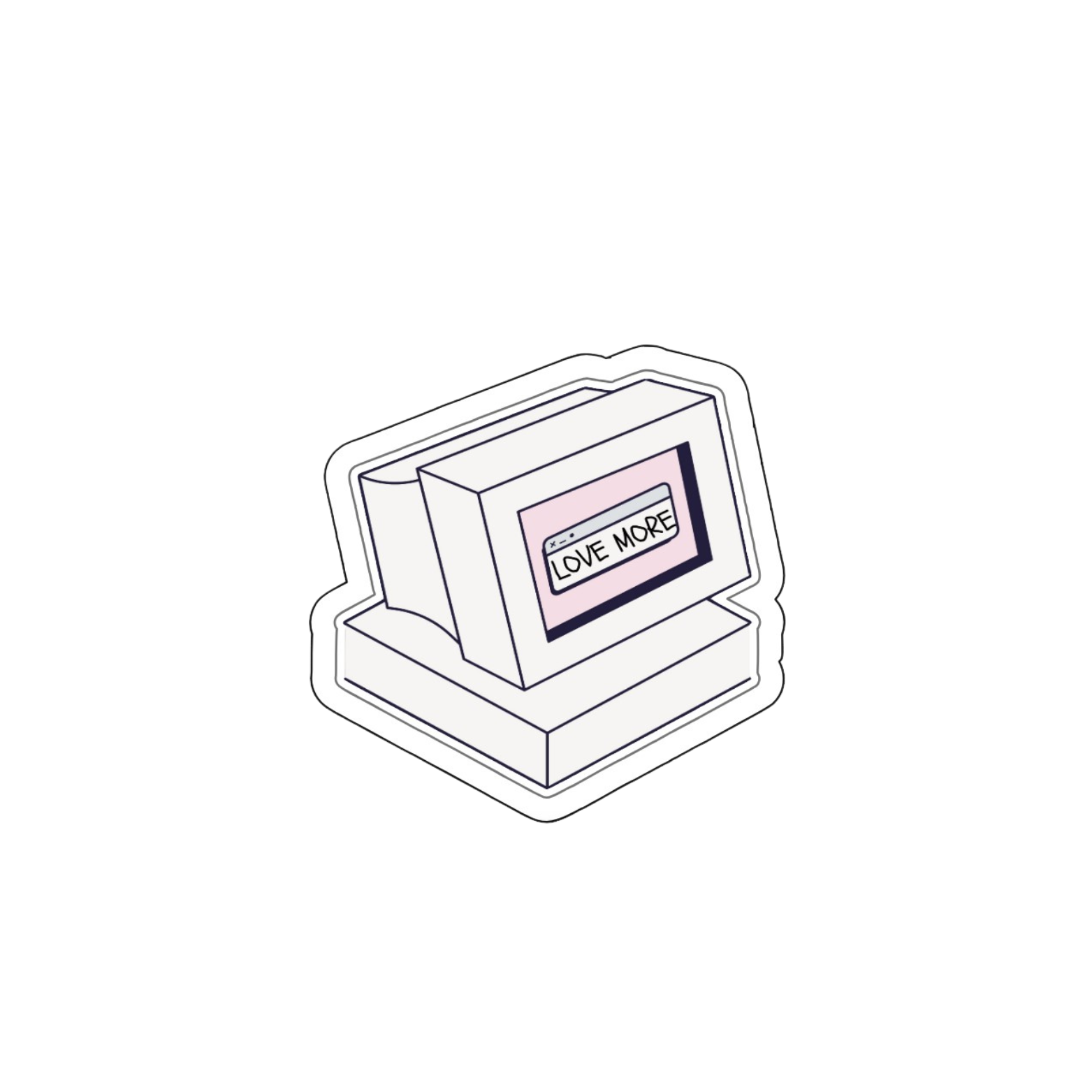 LoveMore Computer Sticker Pack of 5