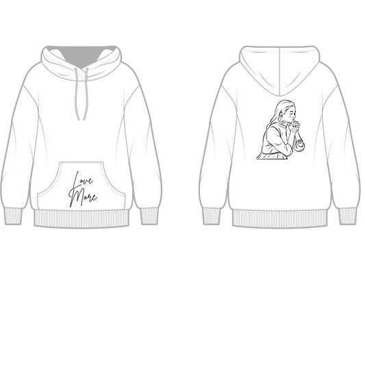 LoveMore Praying Hoodie