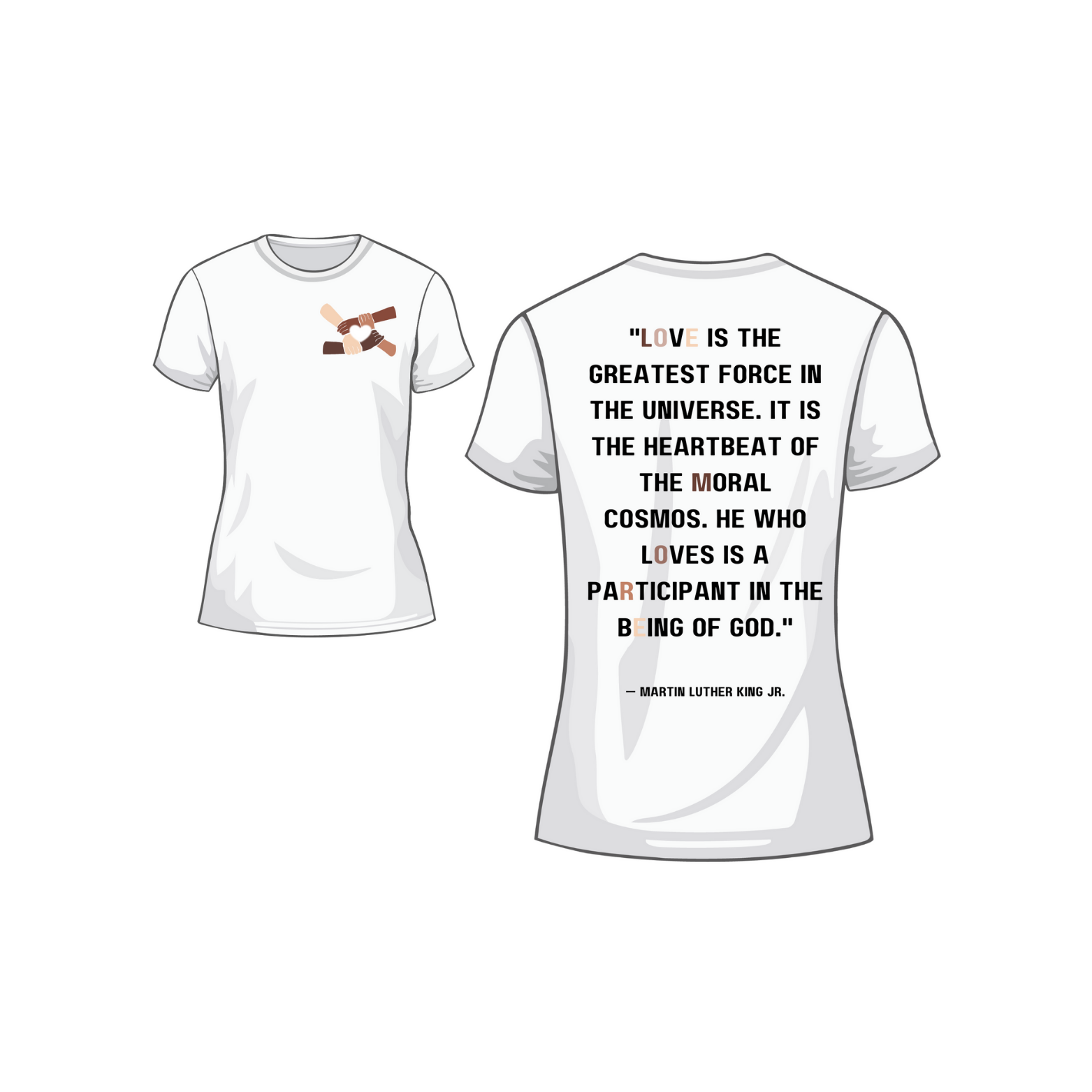 LoveMore MLK Quote Unisex