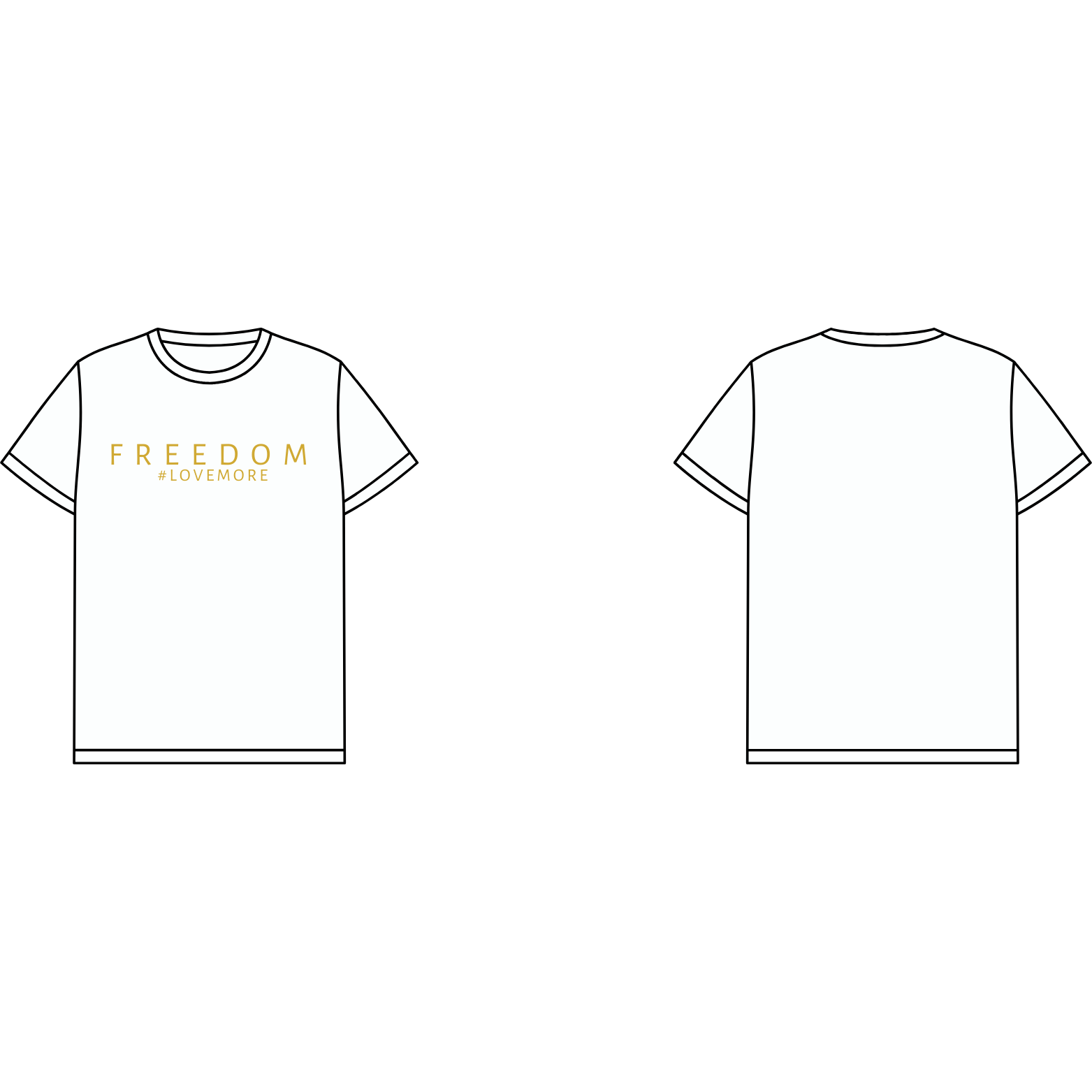 LoveMore X FREEDOM Short Sleeve