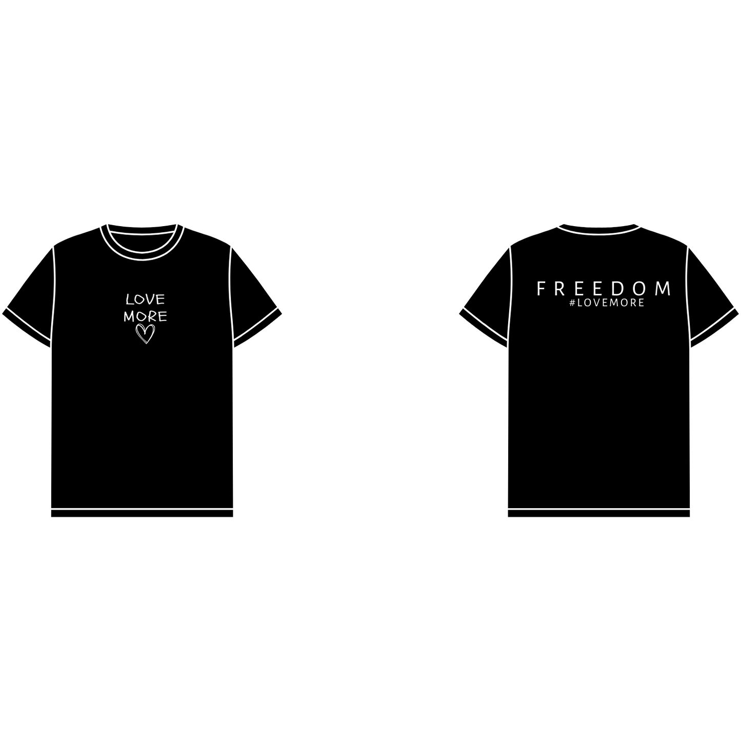 LoveMore X FREEDOM Short Sleeve Shirt