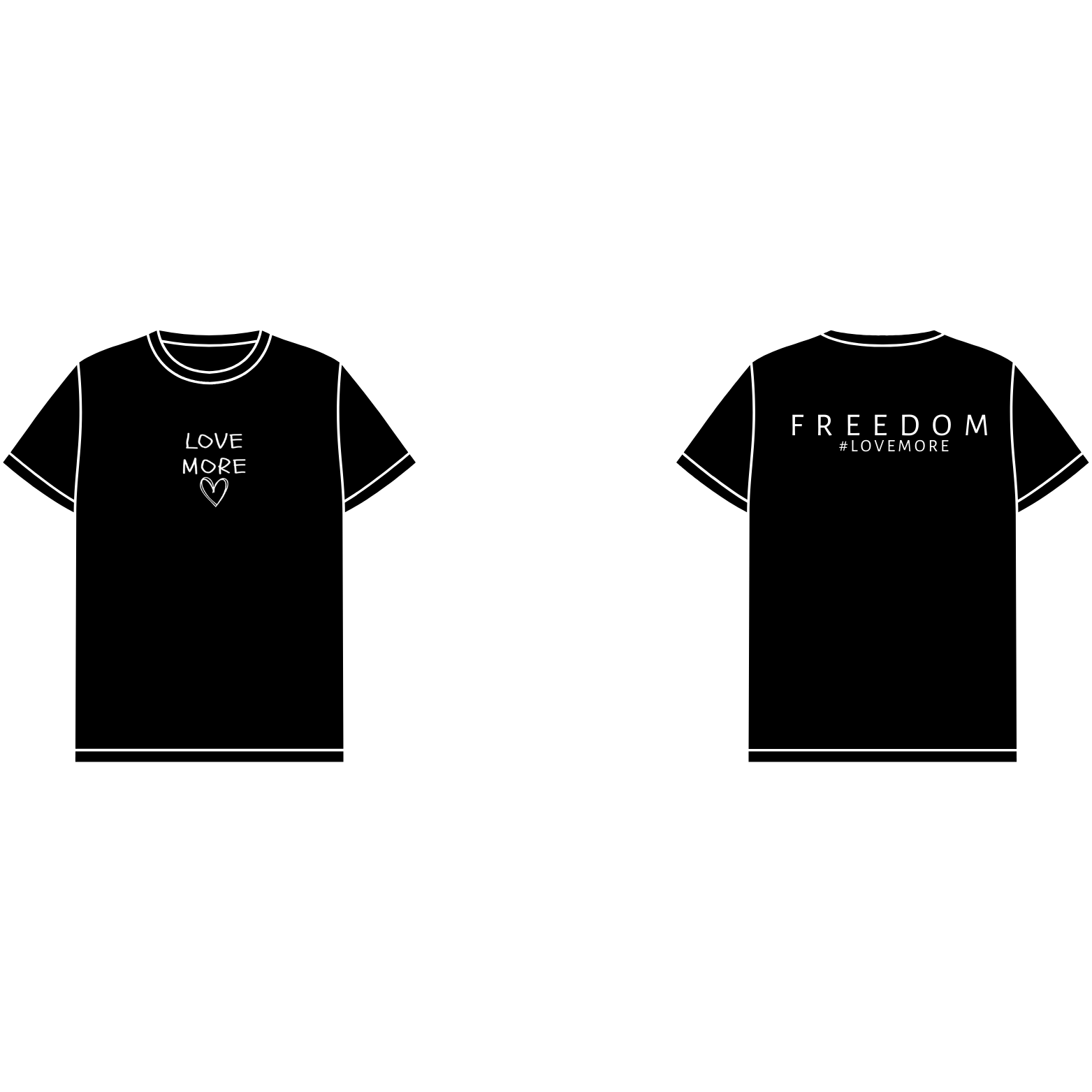 LoveMore X FREEDOM Short Sleeve Shirt